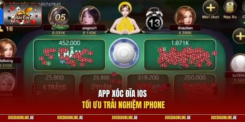 App xóc đĩa iOS tối ưu trải nghiệm iPhone